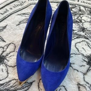 McQueen Suede high heels